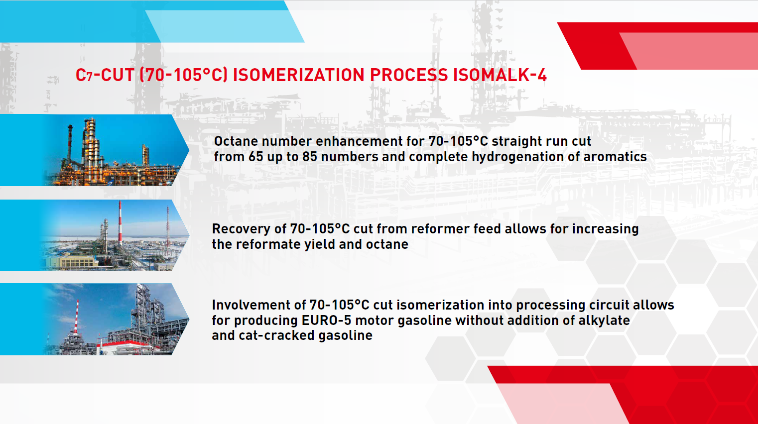 RRTC 2017 Enhancement of high quality motor gasoline production When C7-cut isomerization is required isomalk-4 sie neftehim